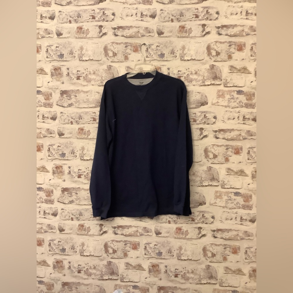 Alpine lakes long sleeve thermal in navy size medium